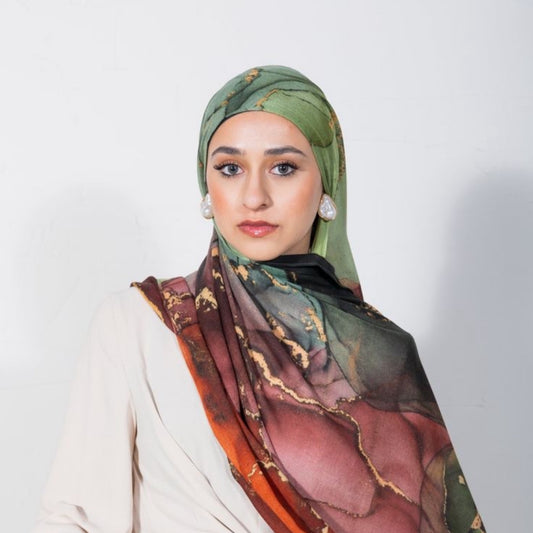Printed Modal Scarf